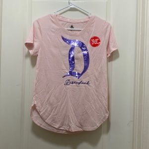 Disneyland Pink flip sequins (purple or gold sequins)